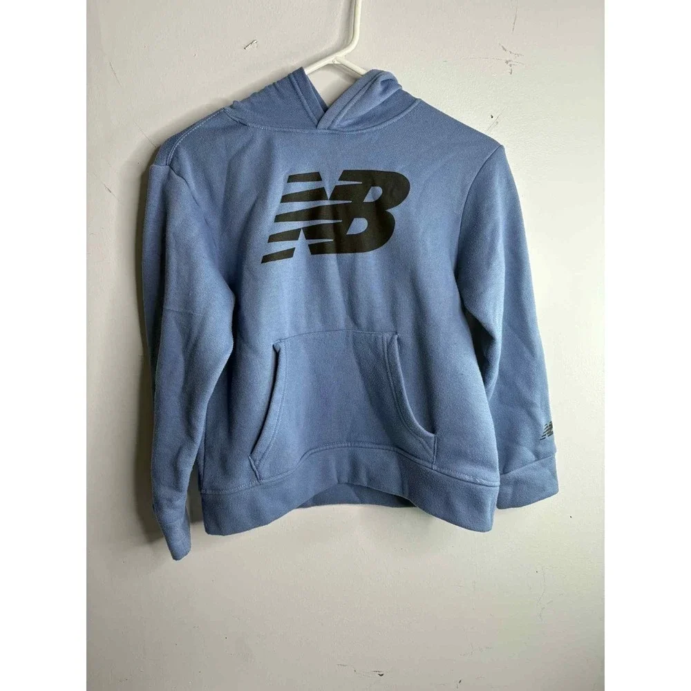 Boys blue new balance hoodie size 12